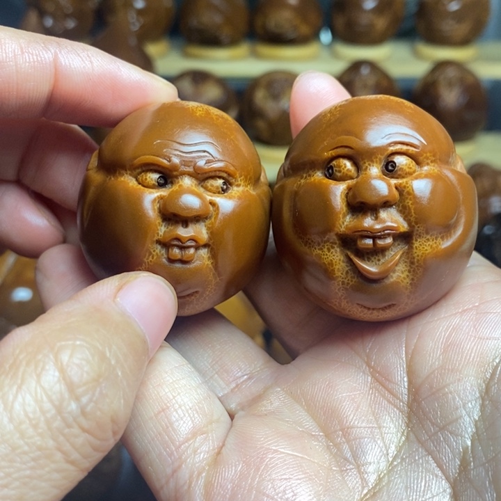 【闪购商品】香榧木橄榄核雕刻