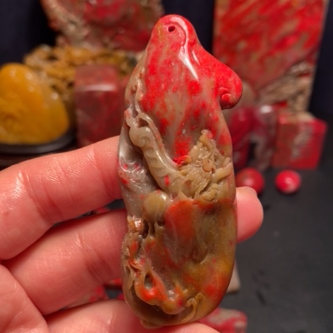 昌化石昌化鸡血石