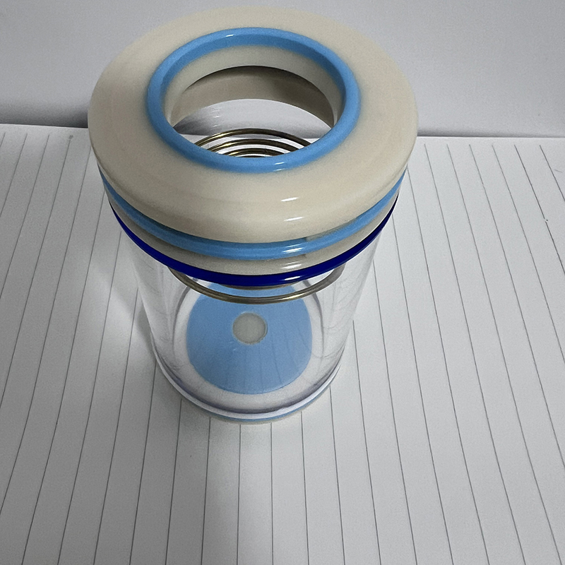 天津谭金声系列靛蓝悦鸣罐双窗独眼60口径100高手工罐