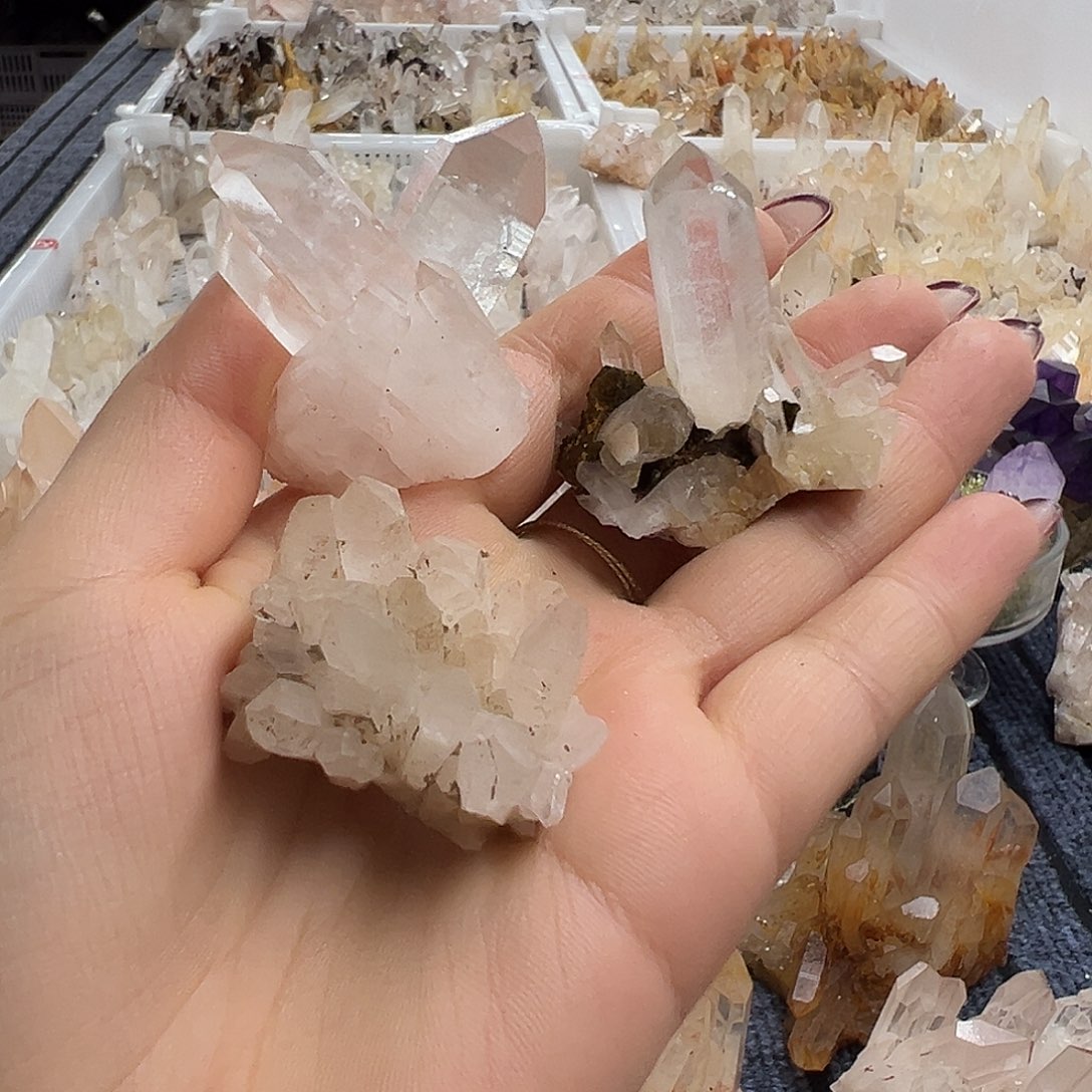 u***冷水晶珠宝半成品银S925镶嵌