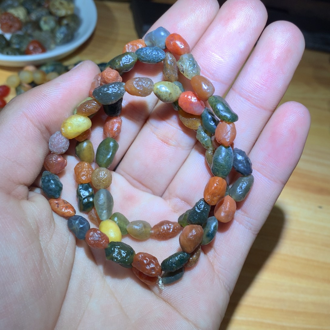 玛瑙/玉髓未镶嵌手链