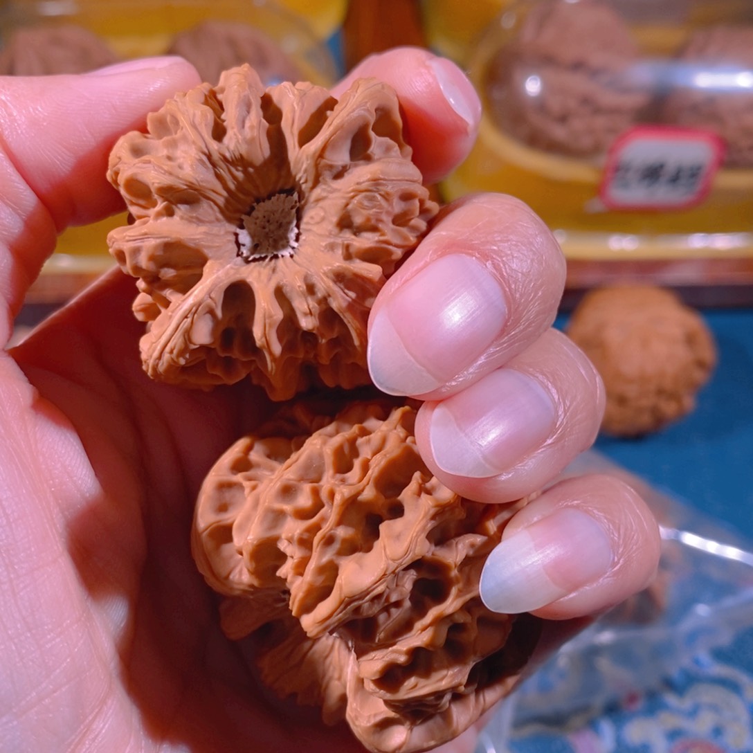 吊坠文玩核桃独**楼