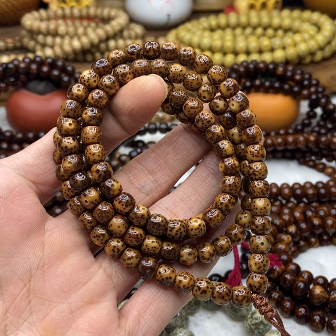 星月菩提手串虎皮6-7