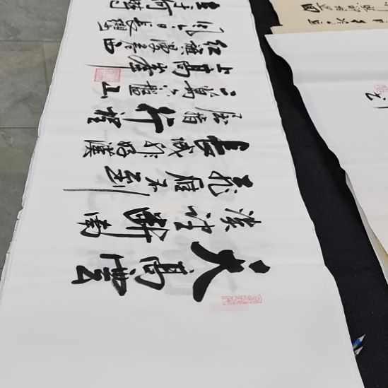 翰墨白武坤老师作品一副