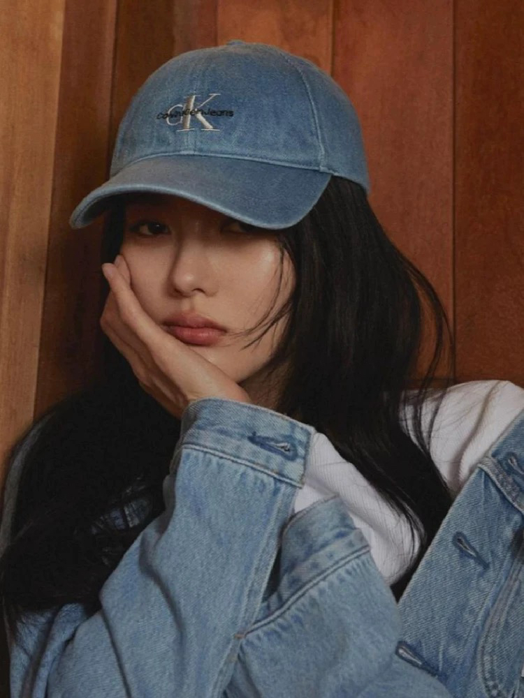 JENNIE明星同款棒球帽男女刺绣字母软顶鸭舌帽帽子遮阳秋冬2025