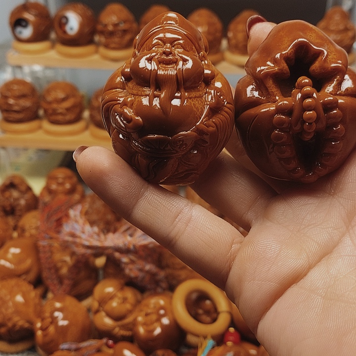 云***帆手串/手链橄榄核财神无相