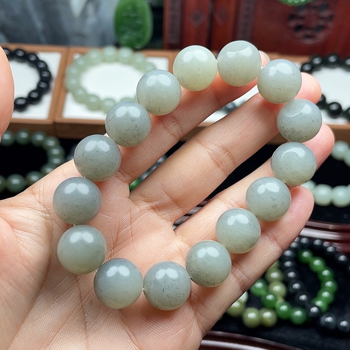 华***雄和田玉未镶嵌手串