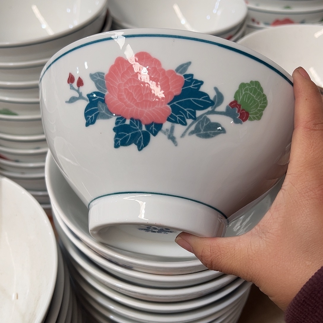 醴陵瓷供货基地炸福利18厘米面碗