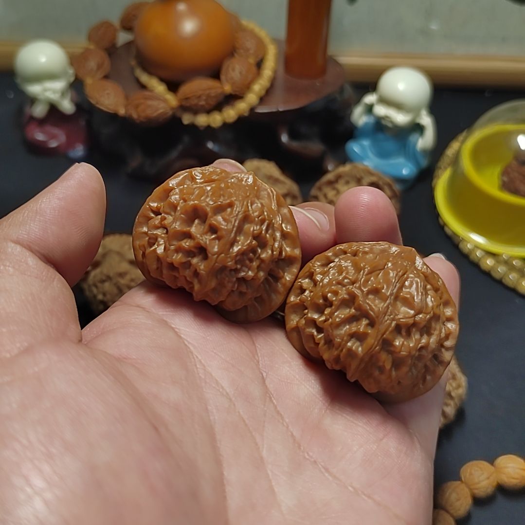 吊坠文玩核桃40宫灯