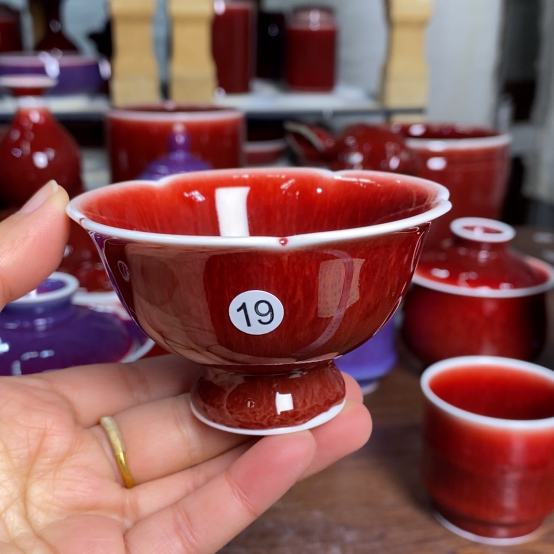 【闪购商品】景德镇名陶坊原矿郎红19号
