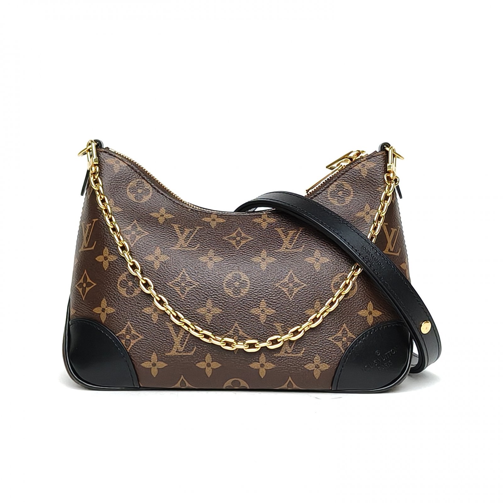 95新 LouisVuitton/路易威登 【娇牛角包可拆卸肩带PVC芯片 520290