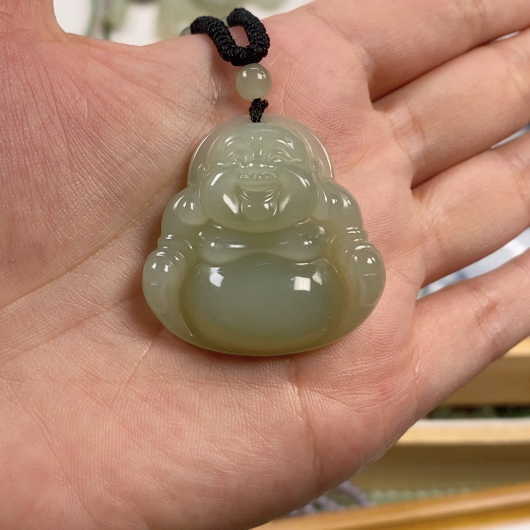 颈饰未镶嵌和田玉40mm