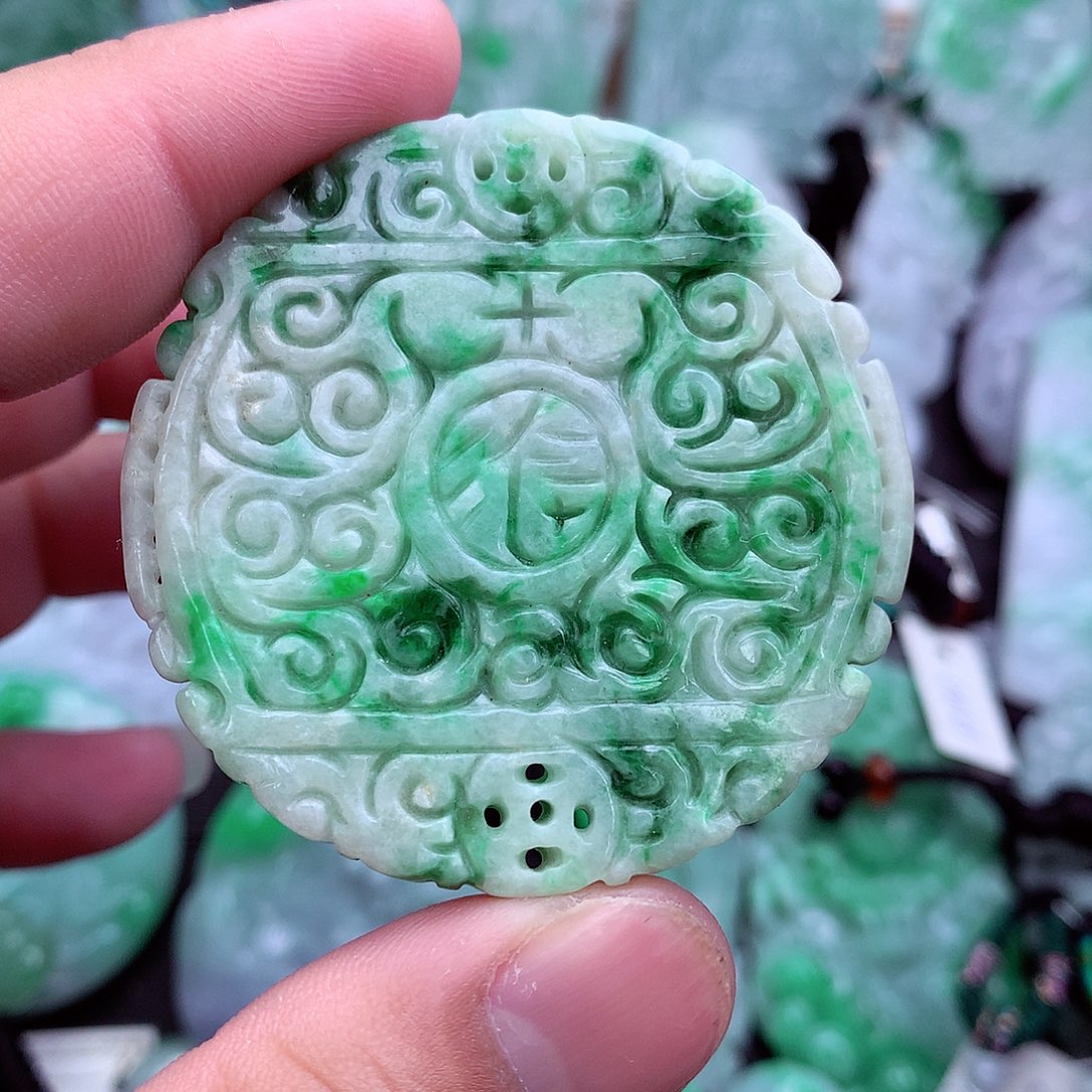 翡翠吊坠(不含链)未镶嵌