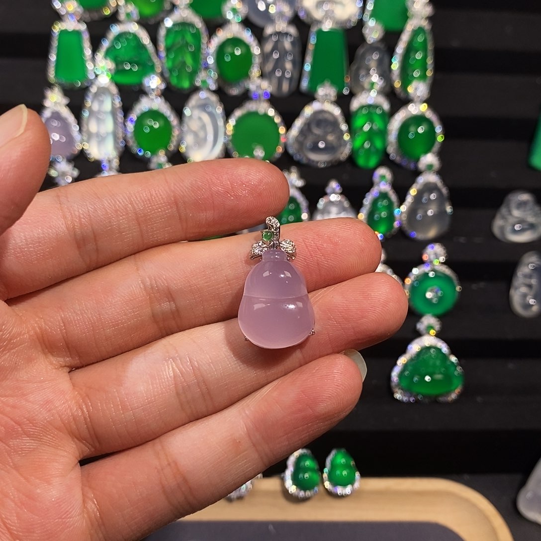 银S925镶嵌吊坠玛瑙/玉髓