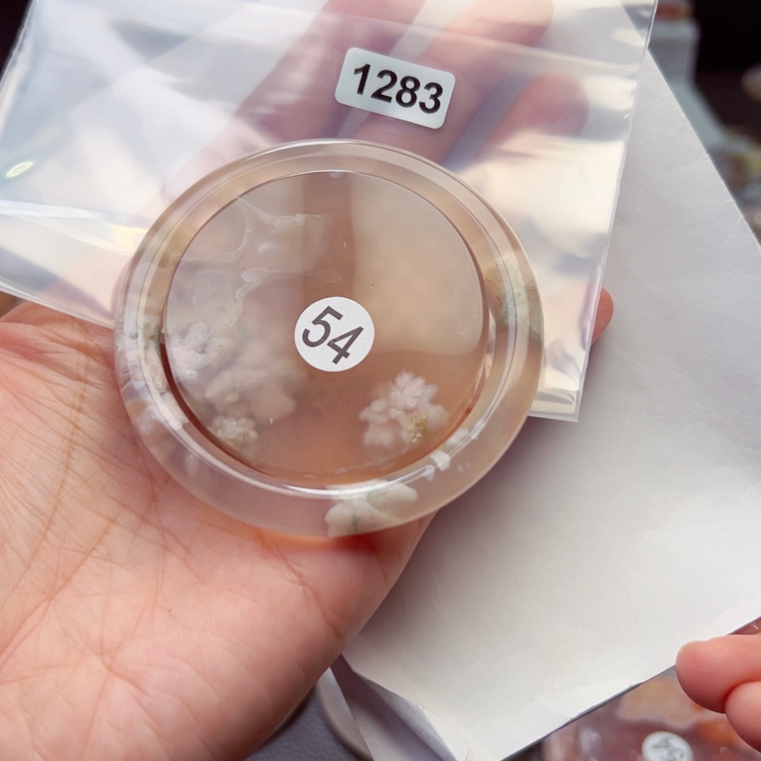 玛瑙/玉髓手镯未镶嵌皮**