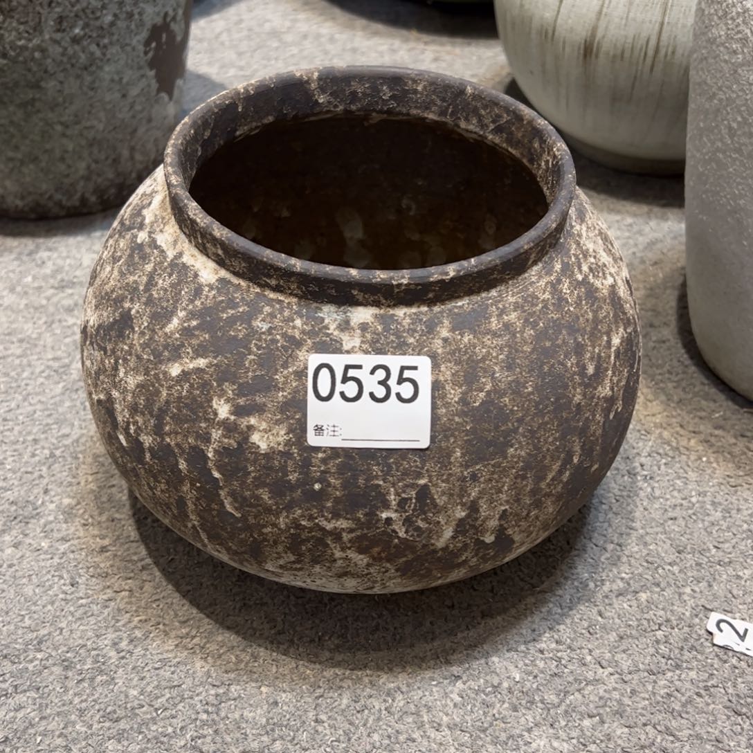 瓷片0535高17口13.5默认无孔的，