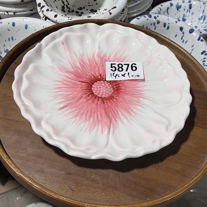 瓷微瑕外贸餐具5876