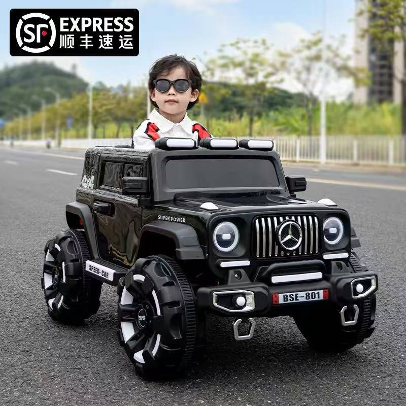 儿童电动车四轮带遥控玩具可坐大人g越野汽车男女小孩宝宝童车