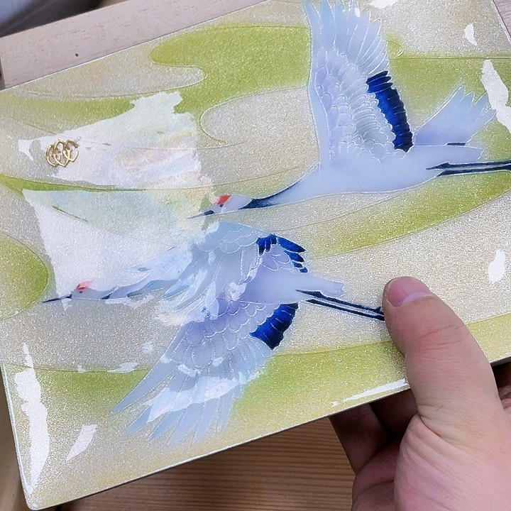 瓷片修**性瓷制作工艺品摆件