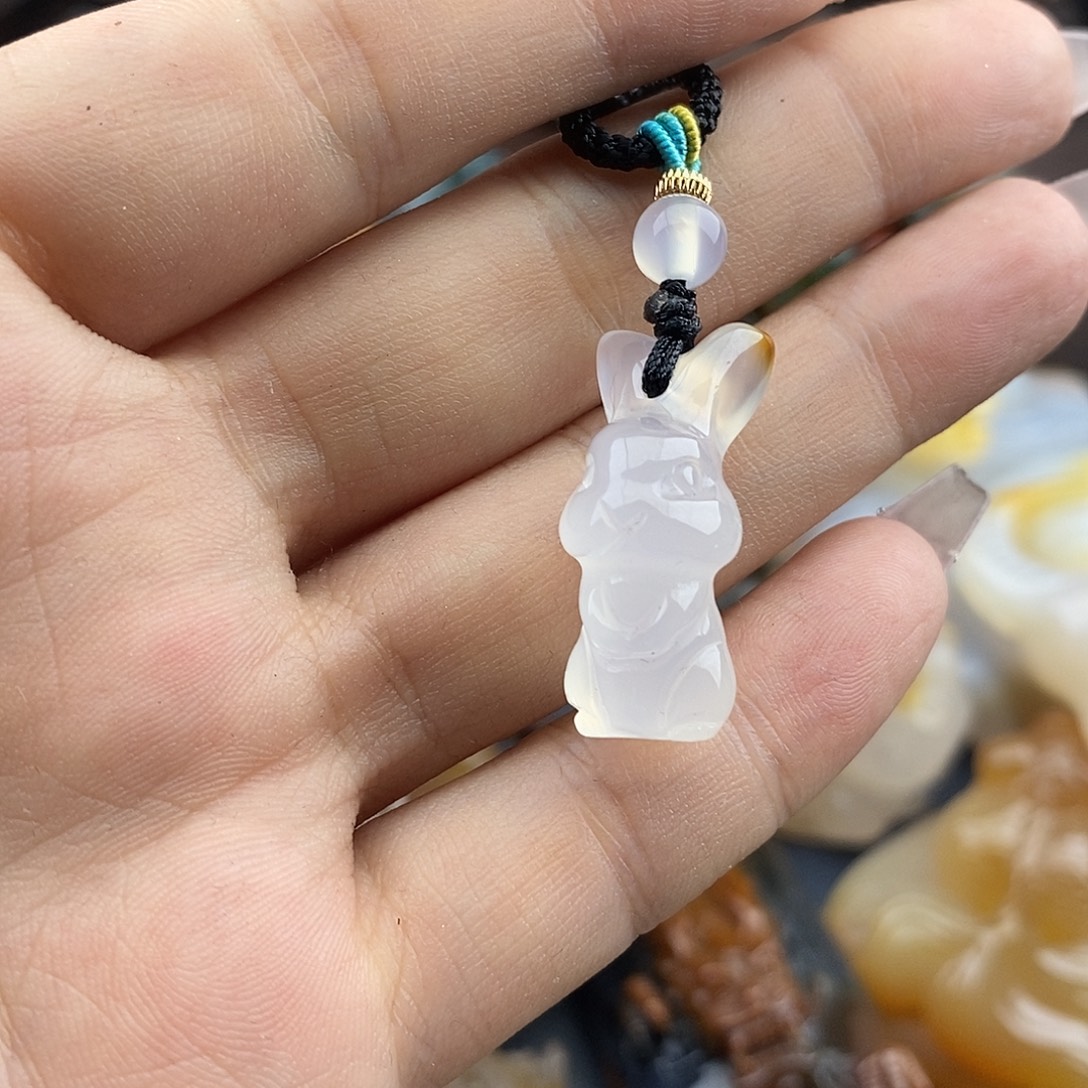 玛瑙/玉髓未镶嵌颈饰