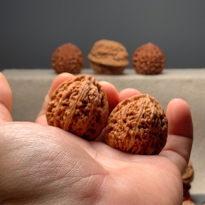 大***唐吊坠文玩核桃涿鹿南疆石文玩核桃