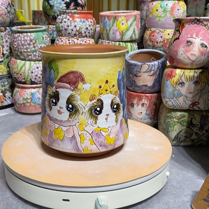 景德镇艺术手绘作品