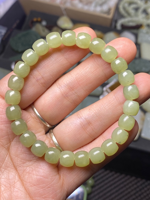 若羌青黄口直切手串