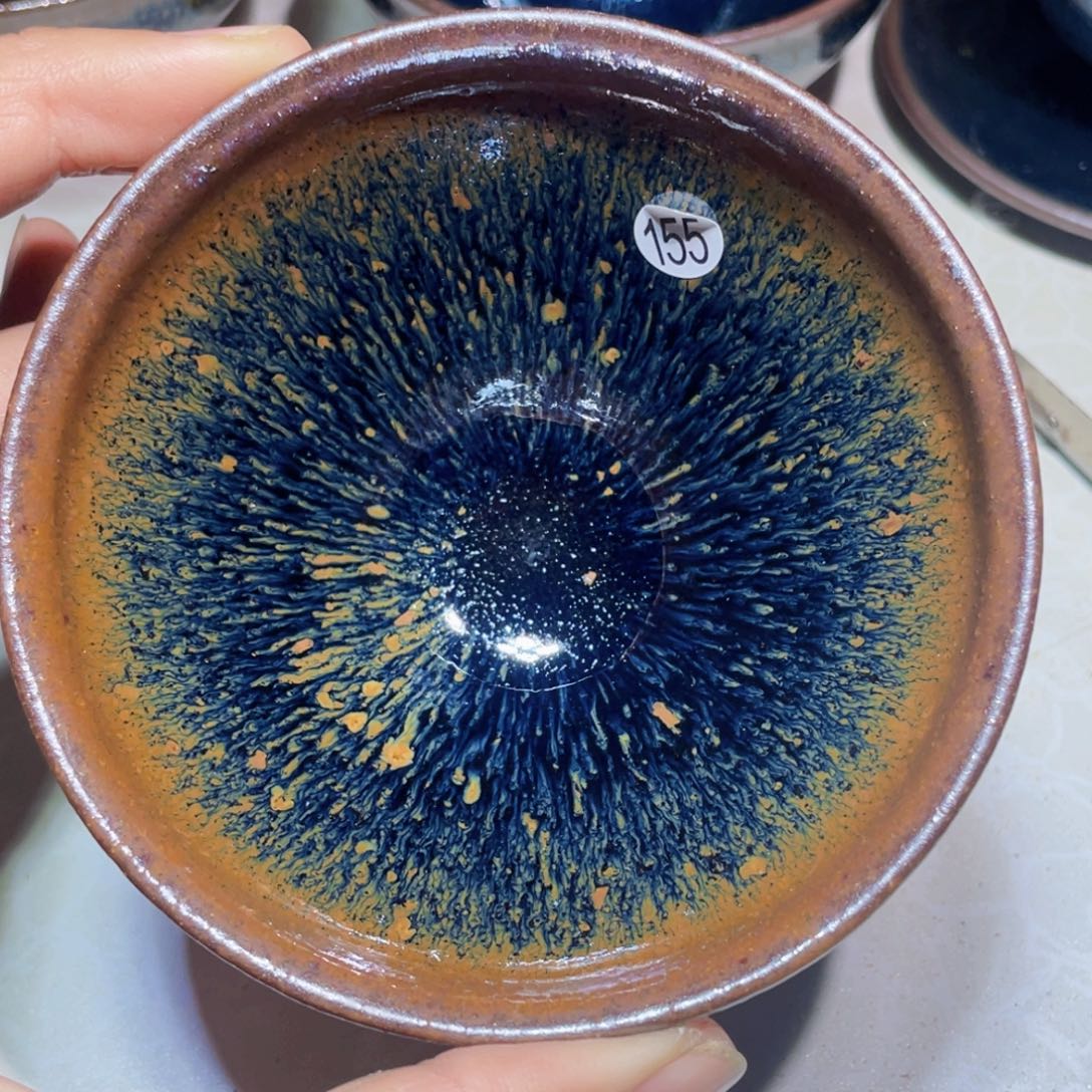茶盏龙窑柴烧建盏155