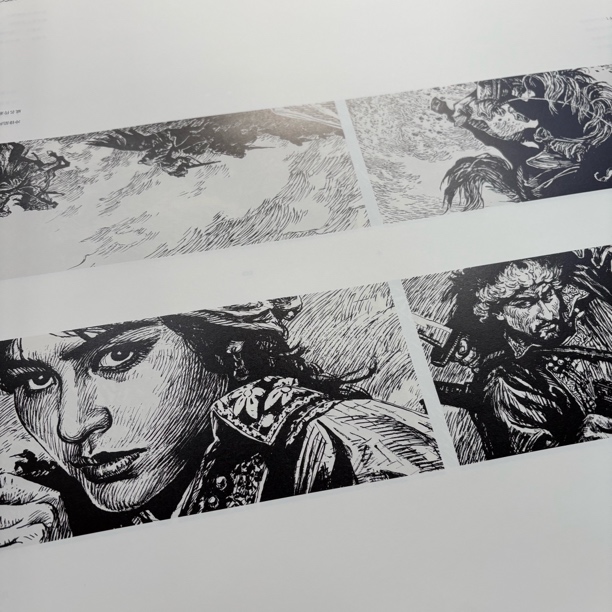 连环画未裁切毛边本 嘎达梅林