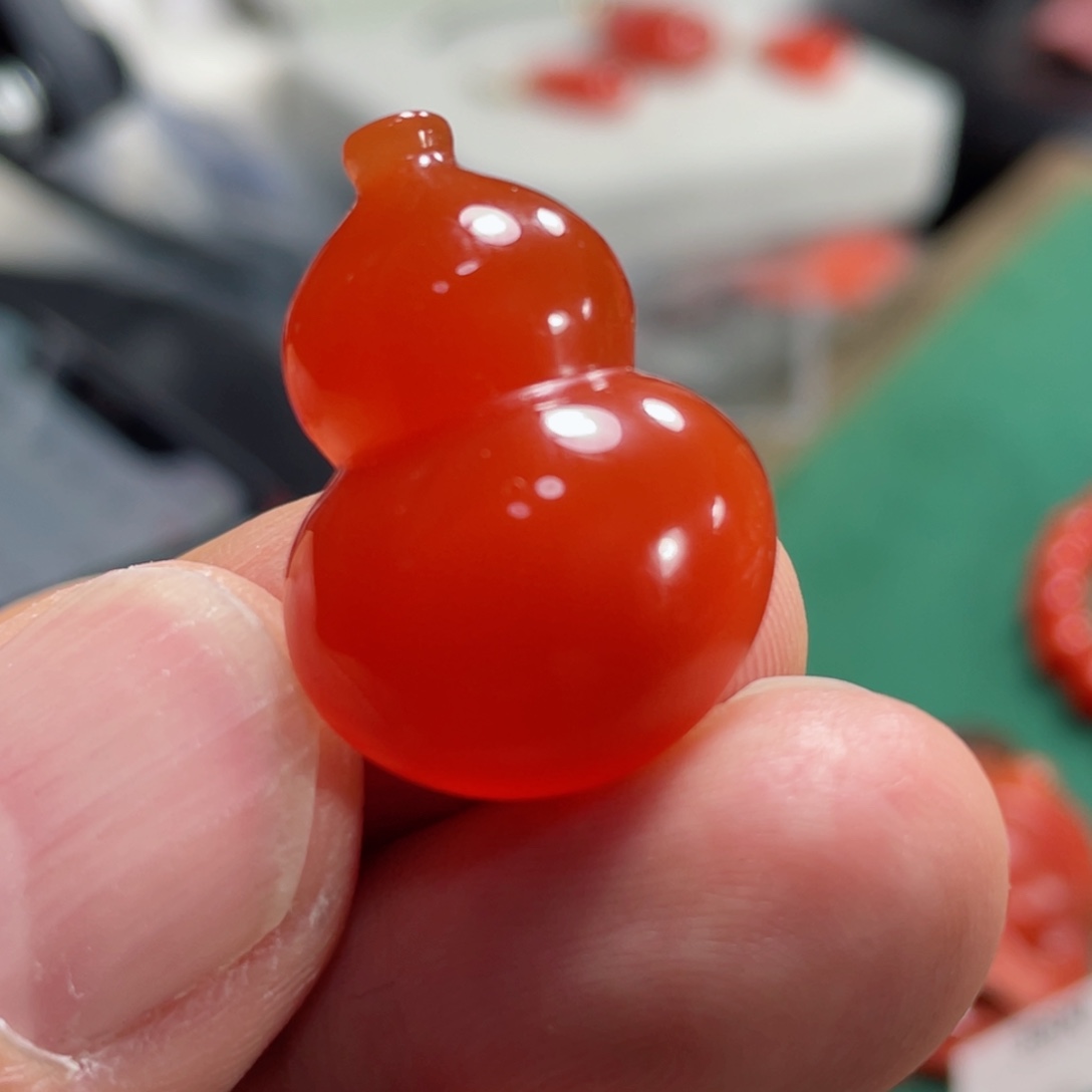 南红玛瑙项圈未镶嵌