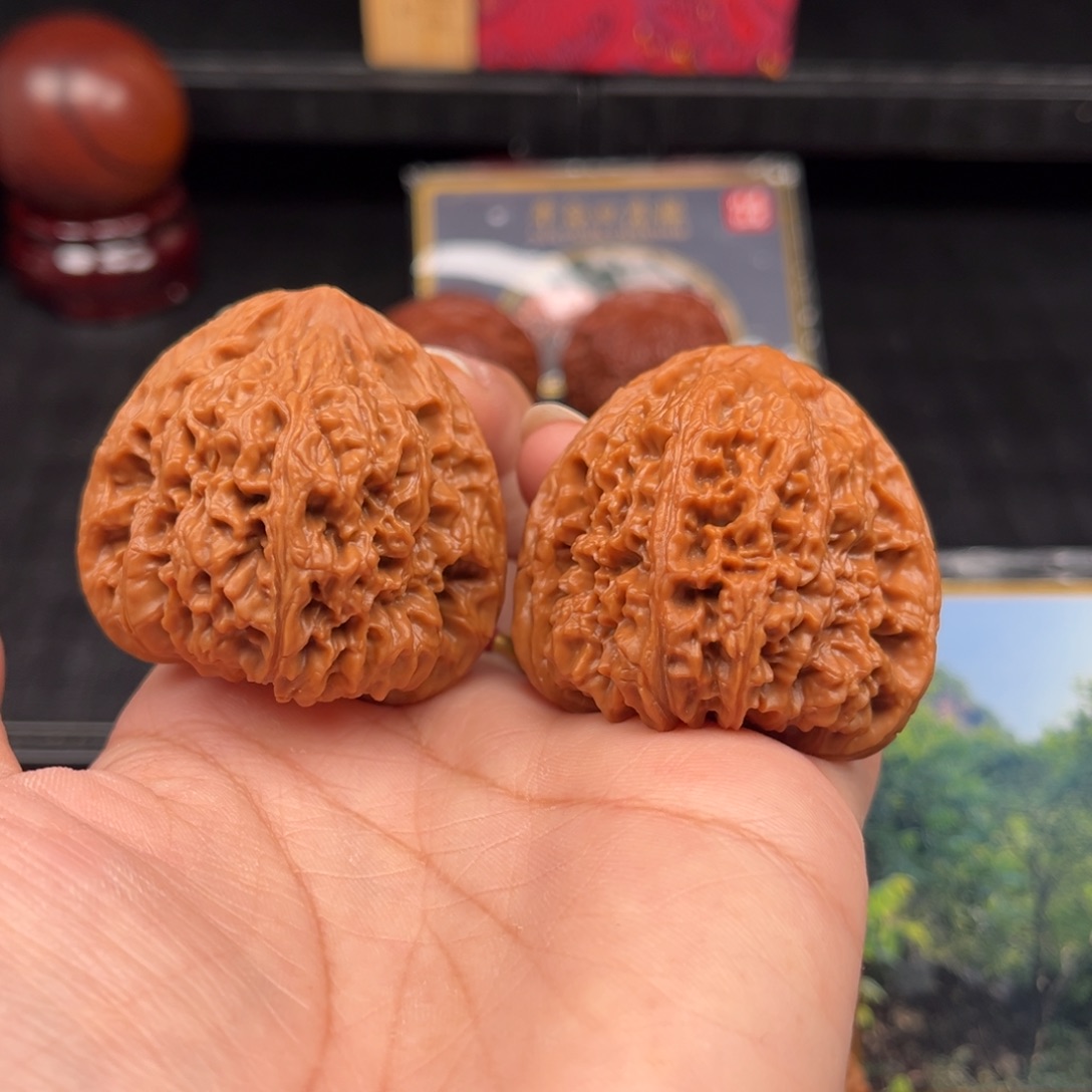 文玩核桃吊坠南将石43