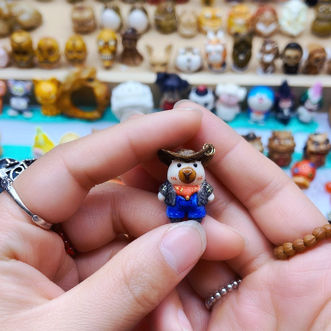 鹿骨手串/手链手工雕刻配饰