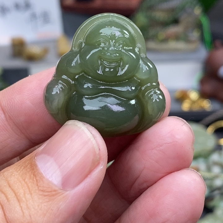 *****和田玉未镶嵌颈饰