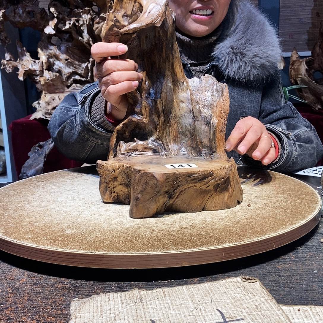 戾***休141。株木随行根艺