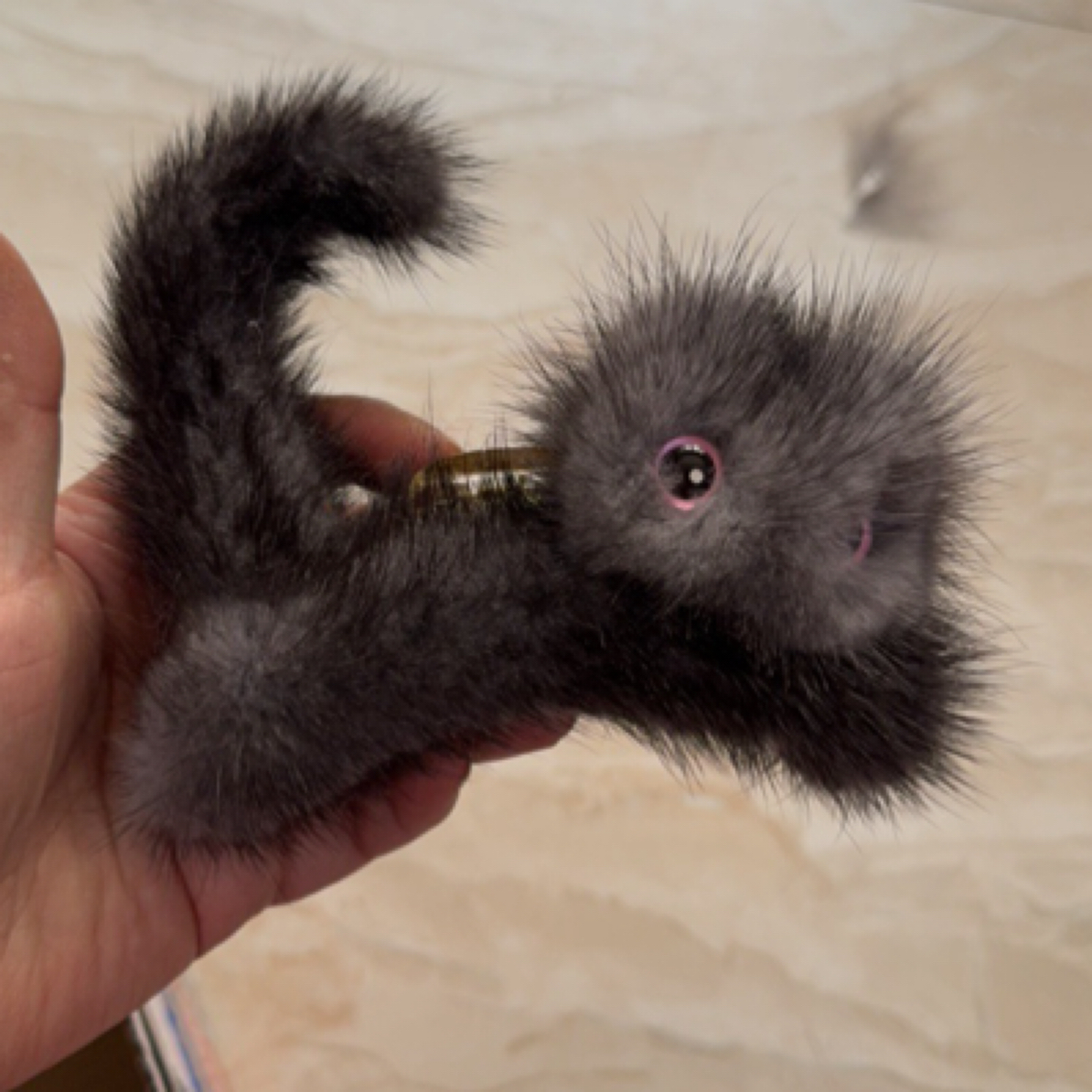 甜美猫咪边夹抓夹日韩发夹白色百搭时尚发卡网红秋冬