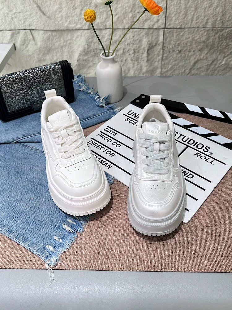 厚底春季新款板鞋百搭网红休闲女鞋9620