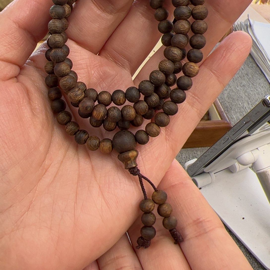 沉香手串奇楠沉香5mm圆珠长串沉水a020多样性发货一条
