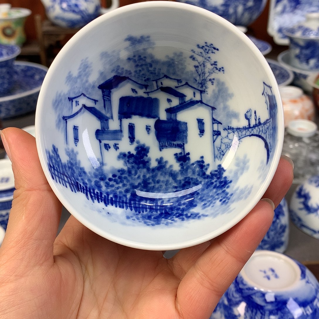 【闪购商品】瓷片景德镇陶瓷主人杯