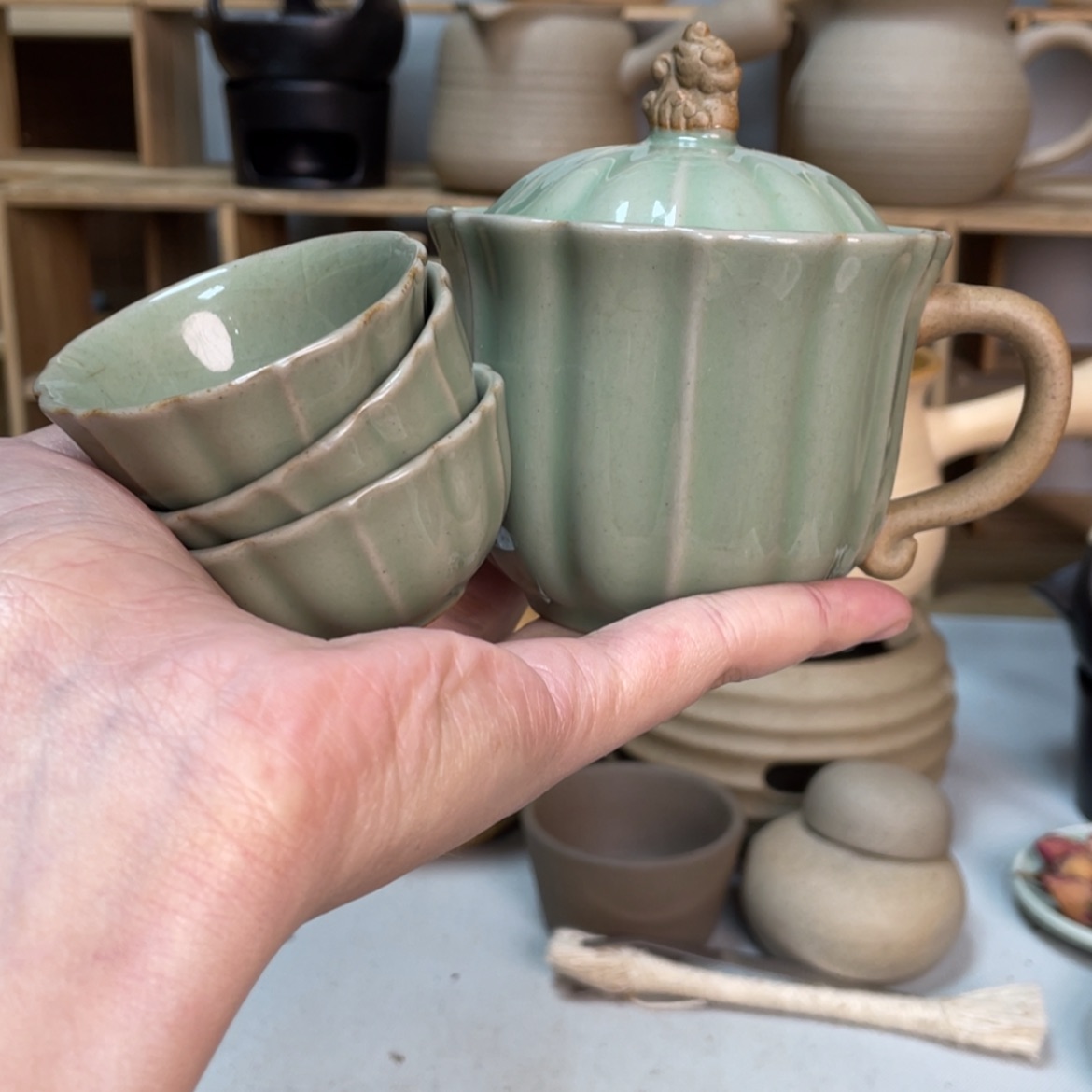 【闪购商品】壶老段烧陶瓷茶器！