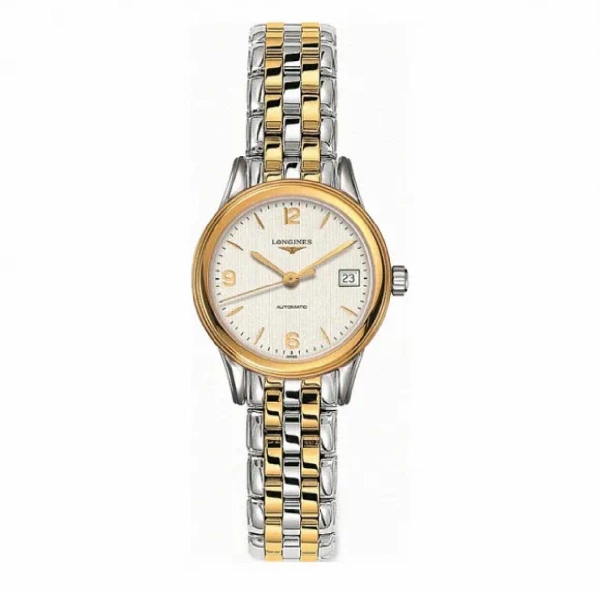 99新 Longines/浪琴 军旗9093/瑞士/L4.274.3.76.7/26mm公价12800