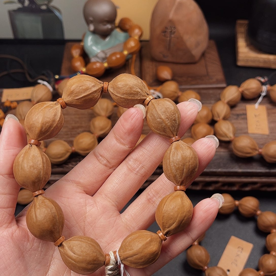 手串橄榄核进***门梅林铁核19.25