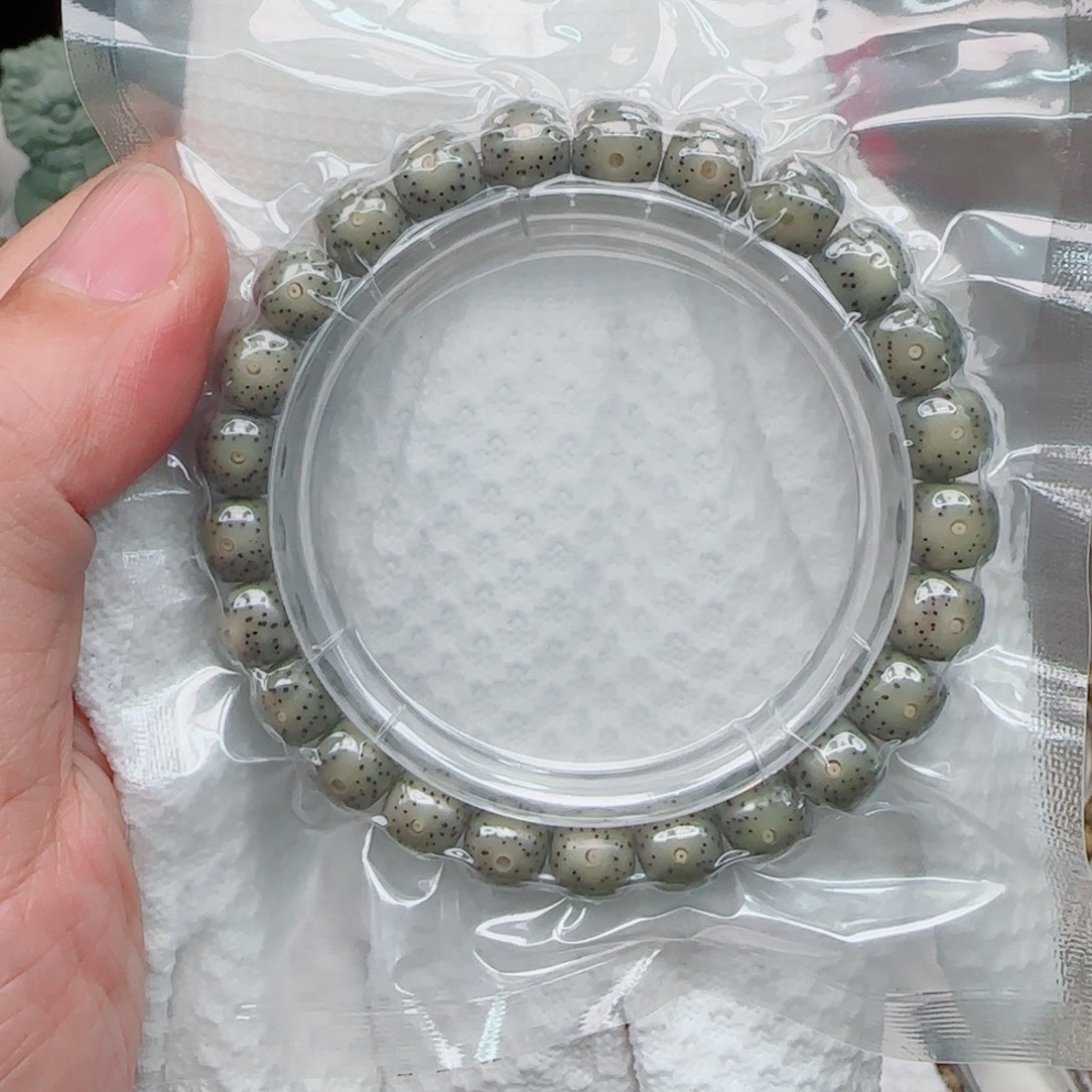 星月菩提手串果冻针尖星9*8