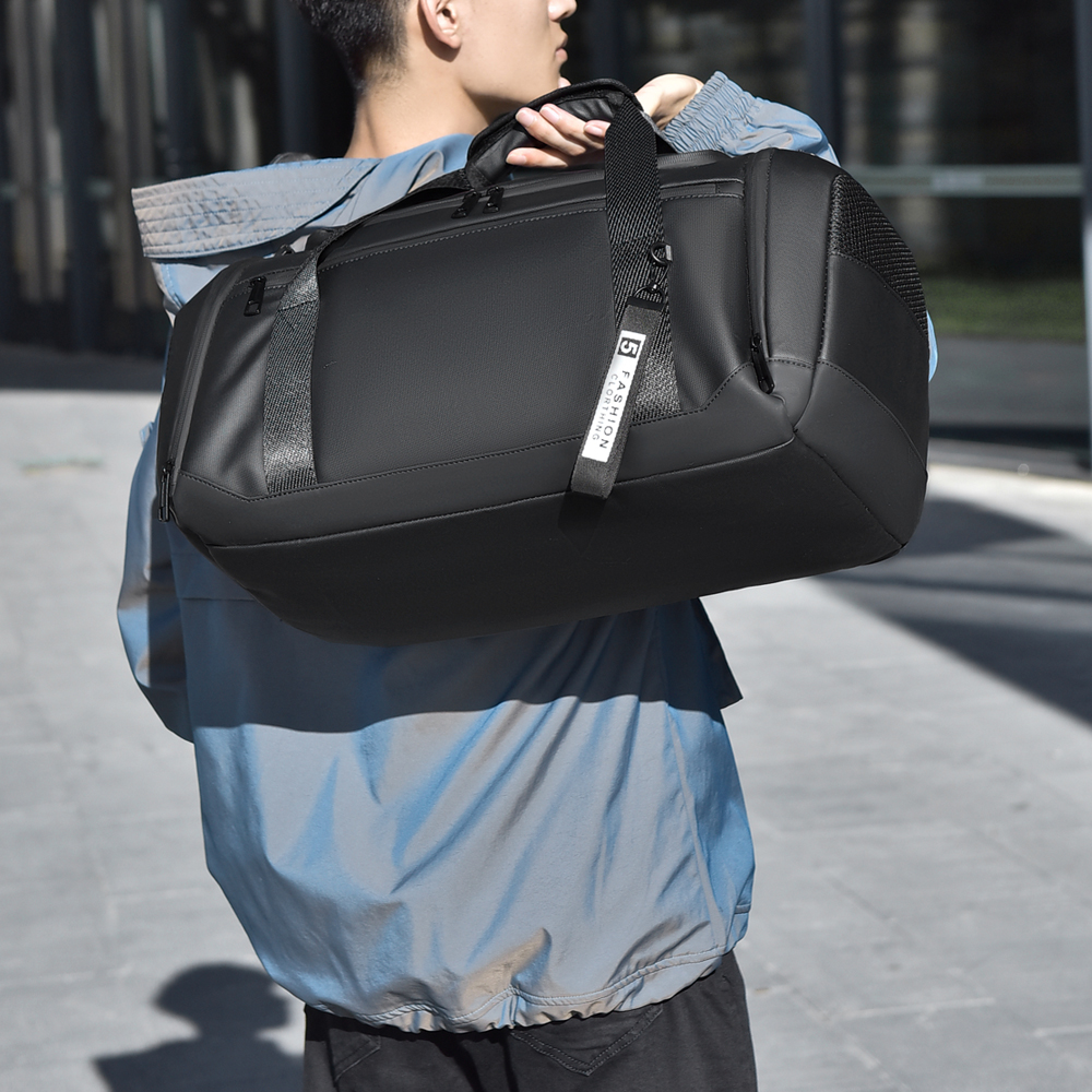 男士商务旅行包多功能健身包双肩包斜挎包休闲包大容量户外运动包