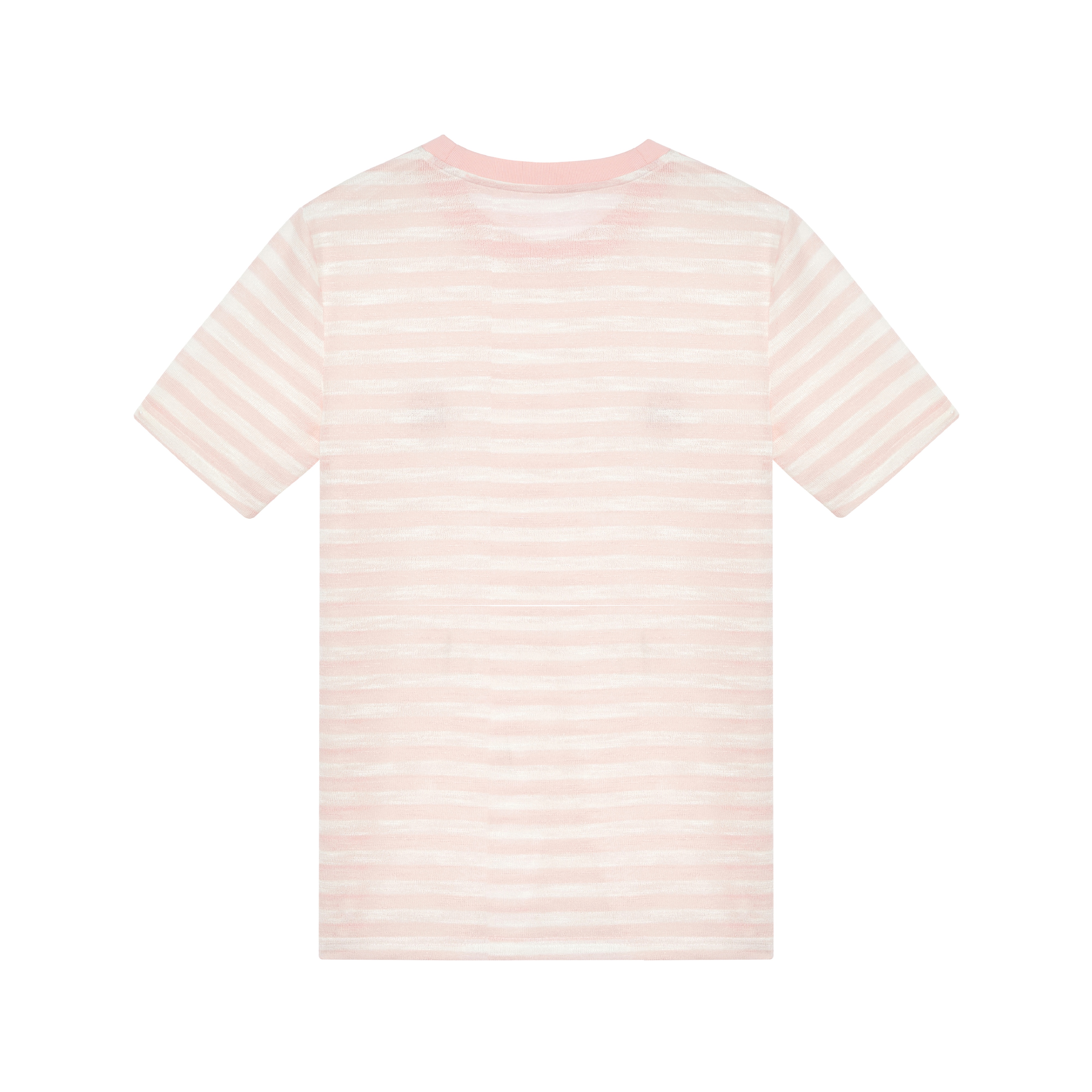 N-粉色短袖休闲百搭女士气质轻奢T恤-9342