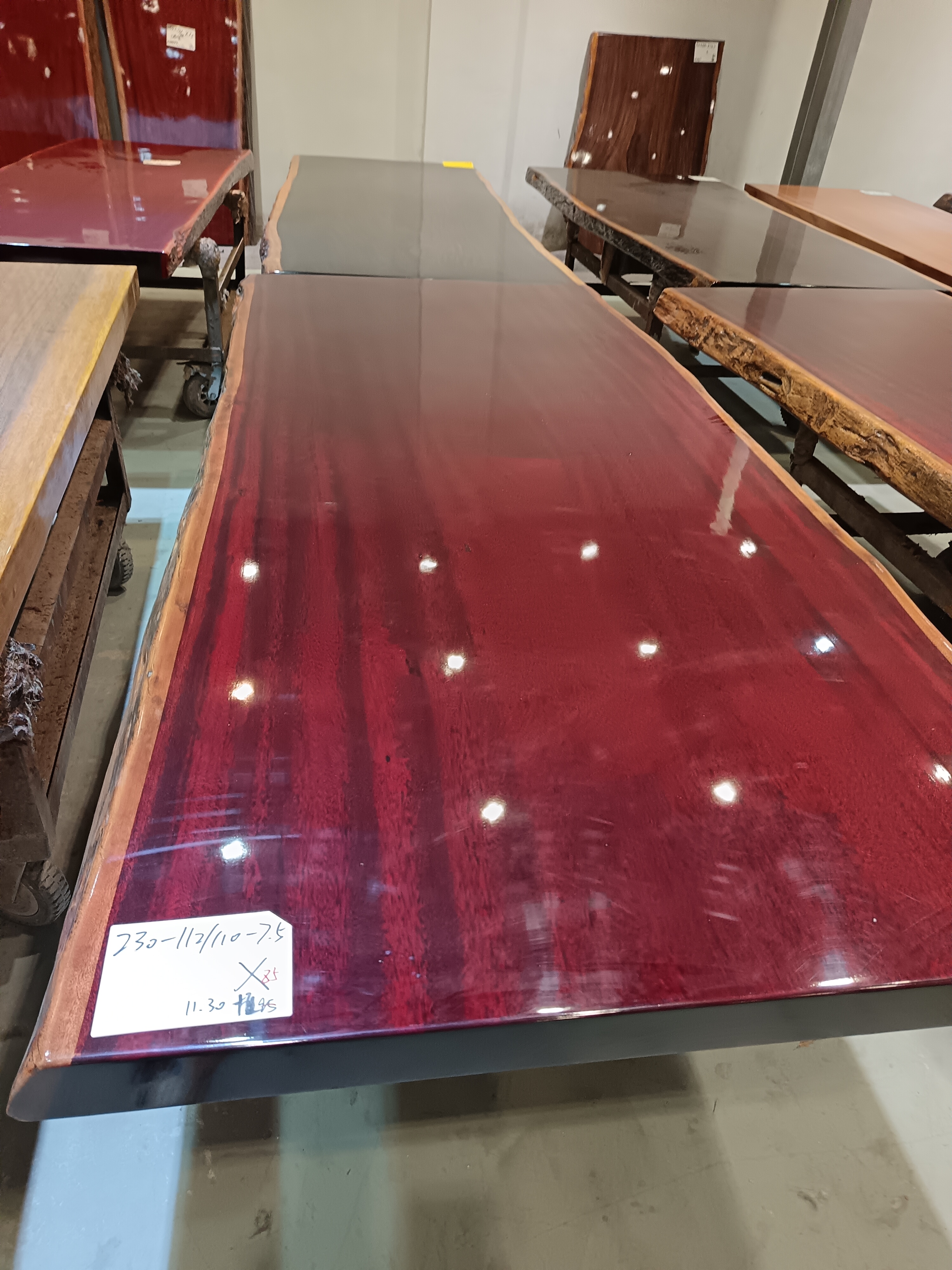 非洲进口整板纯原木大板桌，书桌、餐桌、茶桌