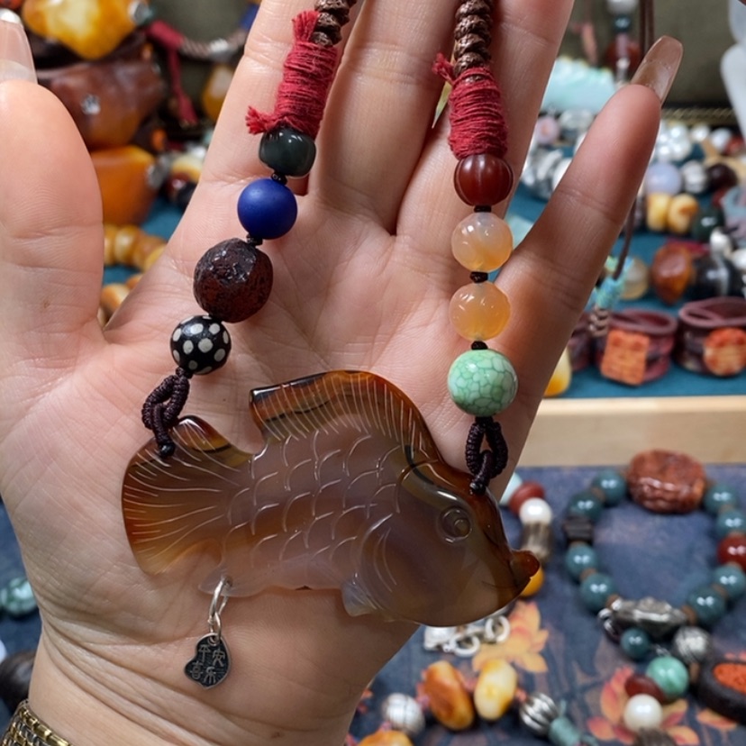 【闪购商品】玛瑙/玉髓颈饰未镶嵌