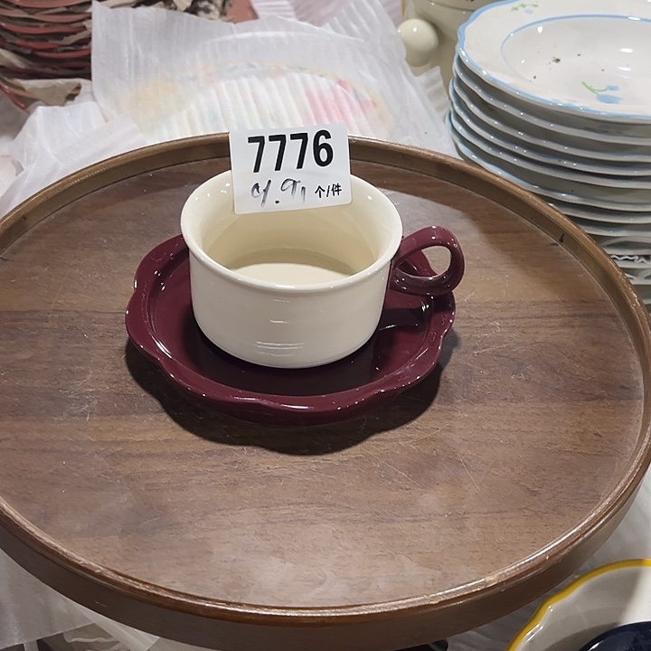瓷片微瑕外贸餐具7776