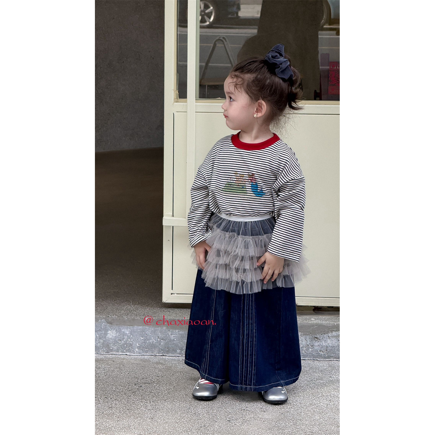 茶小安·25秋～压褶阔腿裤X50905（汉服）