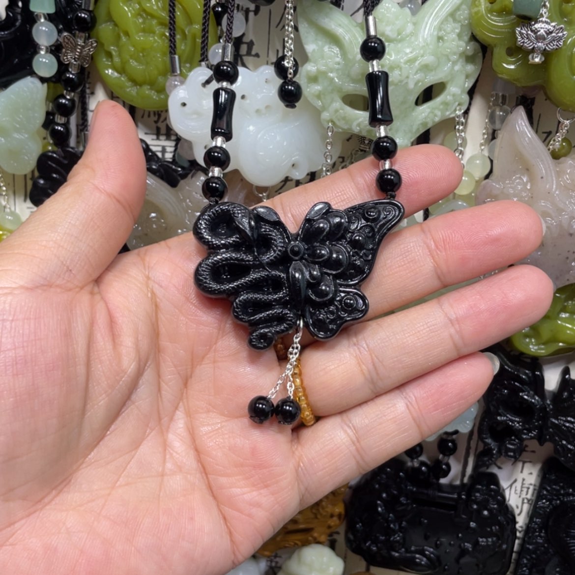 【闪购商品】岫玉颈饰未镶嵌104吊坠