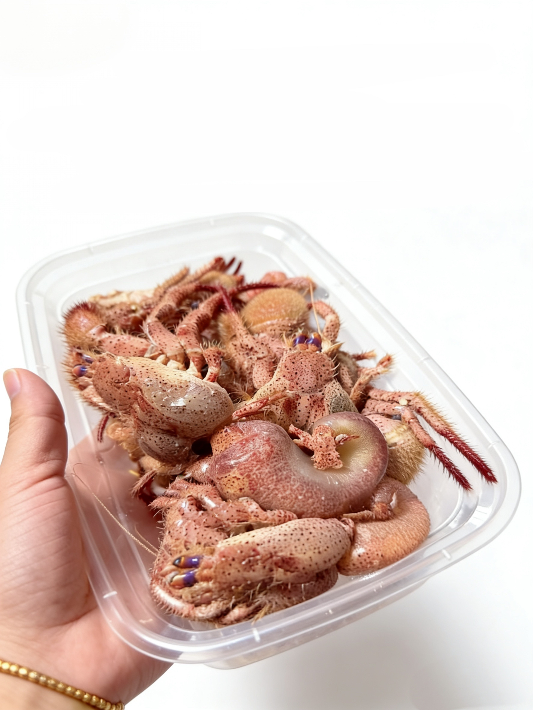 【顺丰快递】潮汕特色干盐寄居蟹甲子特产干货扬叔来了